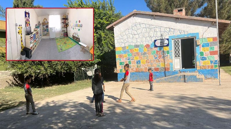 Harran’da kapısına kilit vurulan ilkokul yeniden eğitim öğretime hazır