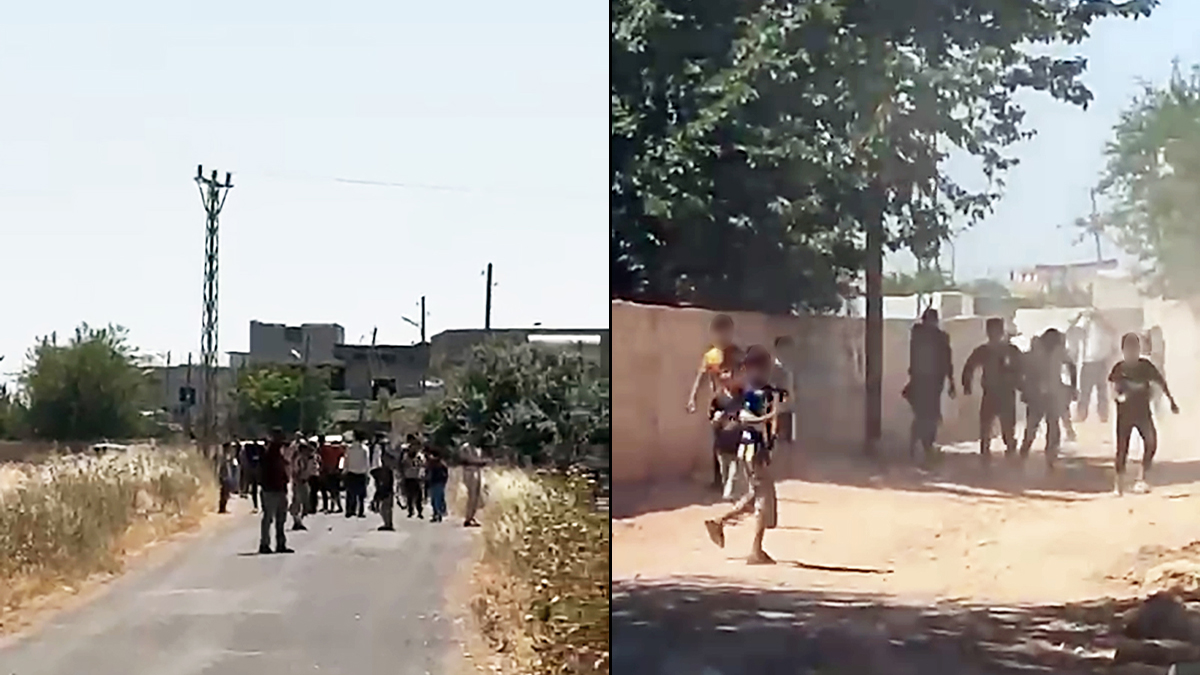 Şanlıurfa’da kaçağı yapay zeka buldu, mahalleli ekipleri taşladı!