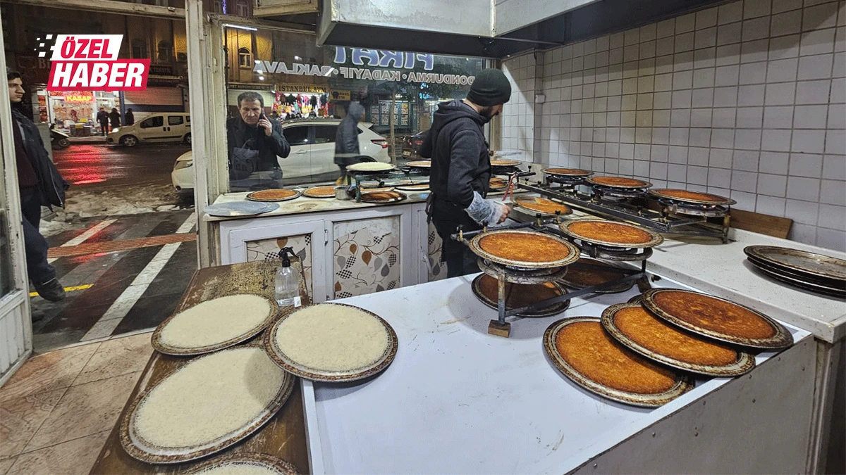 Şanlıurfa’da kar yağışından sonra işleri patladı! Günde 80 tepsi satıyor