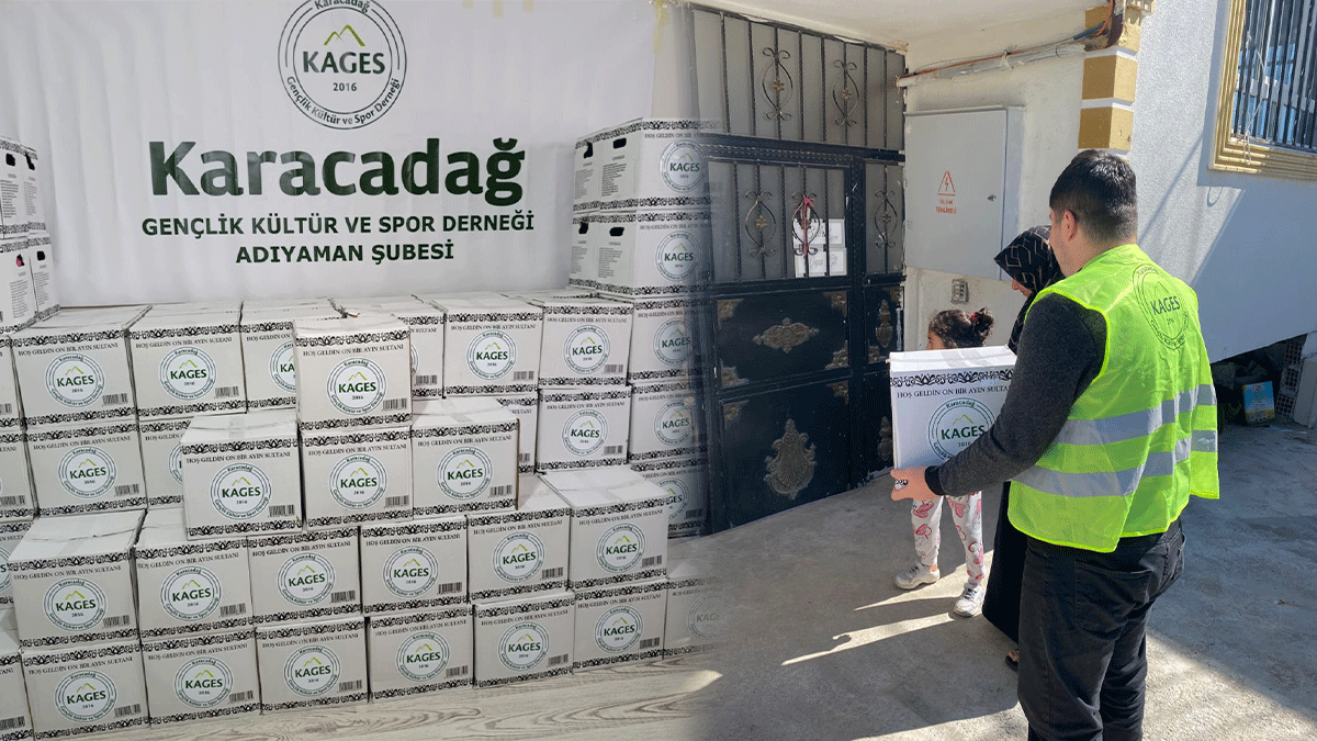 KAGES’ten Ramazan’da ihtiyaç sahiplerine yardım eli