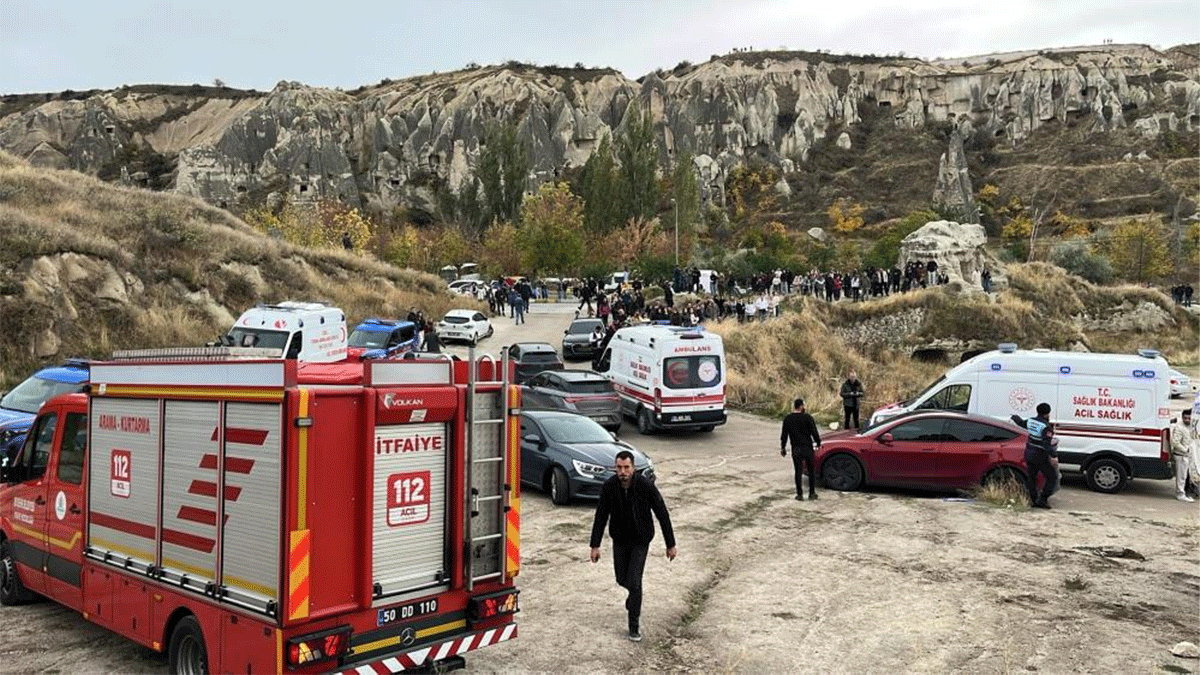 Kapadokya’da peri bacası çöktü! Valilikten açıklama geldi: 2 ölü, 1 yaralı