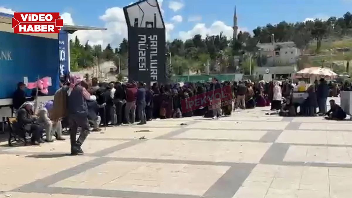Urfalı dar gelirlinin bitmeyen sıra imtihanı: Her ay aynı çile
