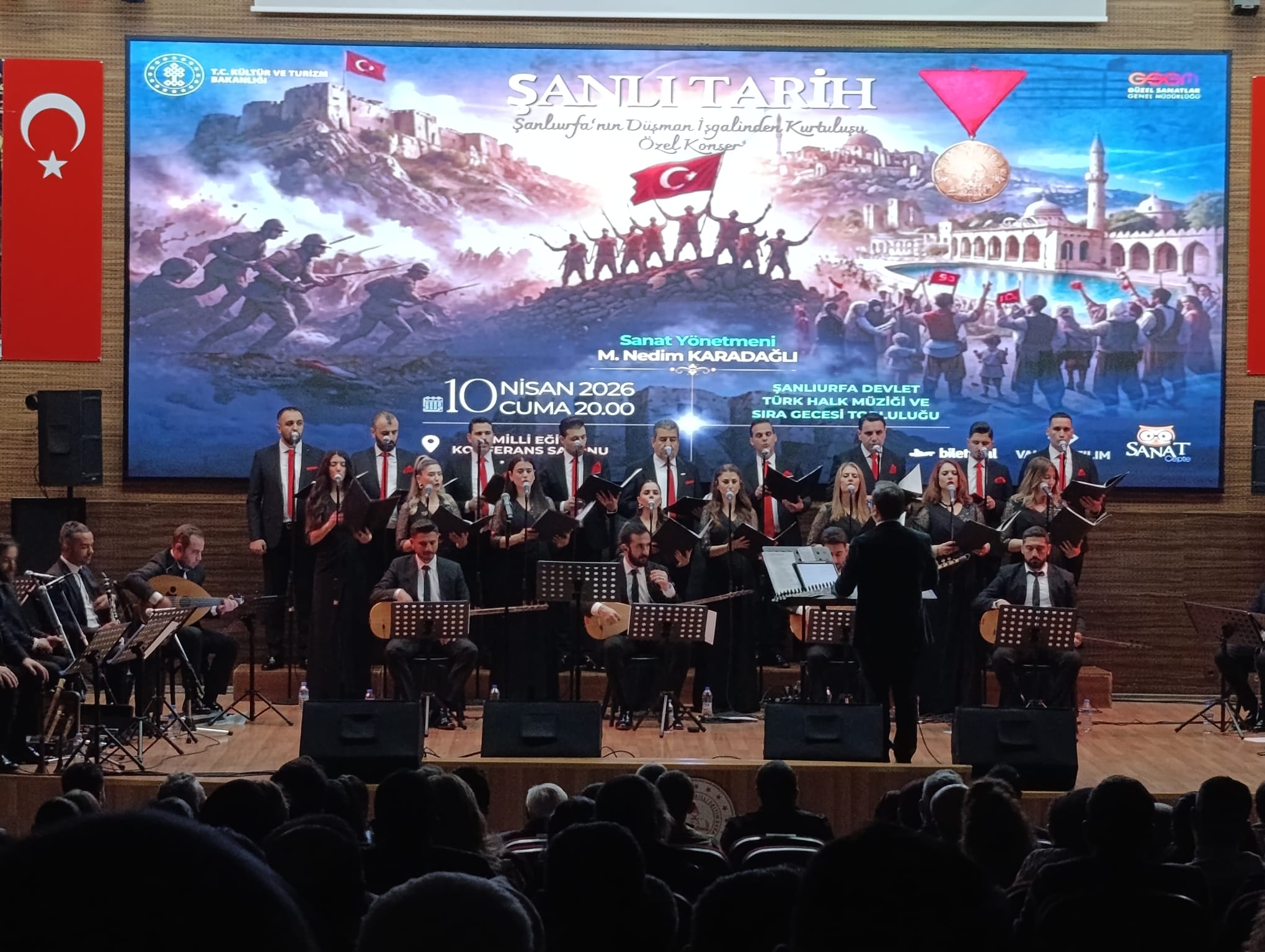 Urfa'da kurtuluş coşkusu: Özel konserle tarihe yolculuk