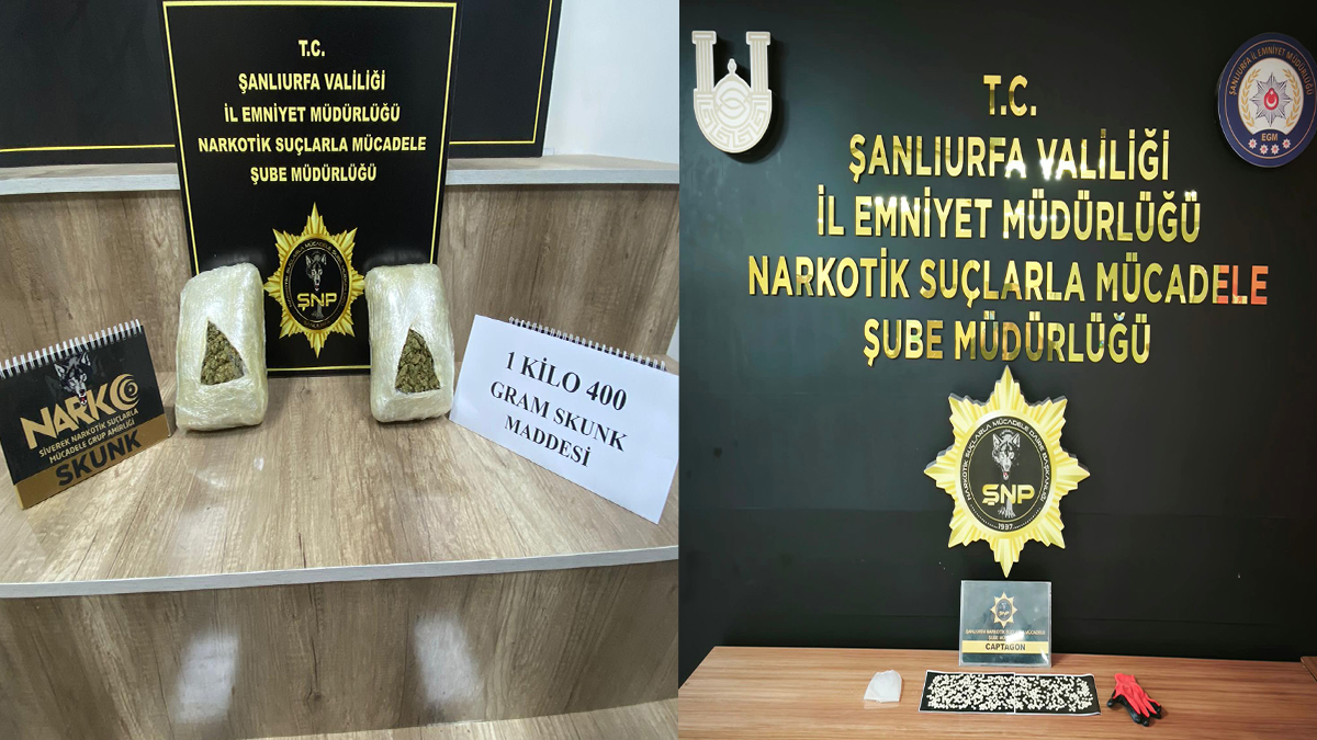 Şanlıurfa'da narkotik ekiplerdinden zehir tacirlerine dev operasyon: Tutuklamalar var...
