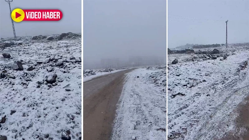 Şanlıurfa’da kar yağışı! Beyaz örtü büyüledi