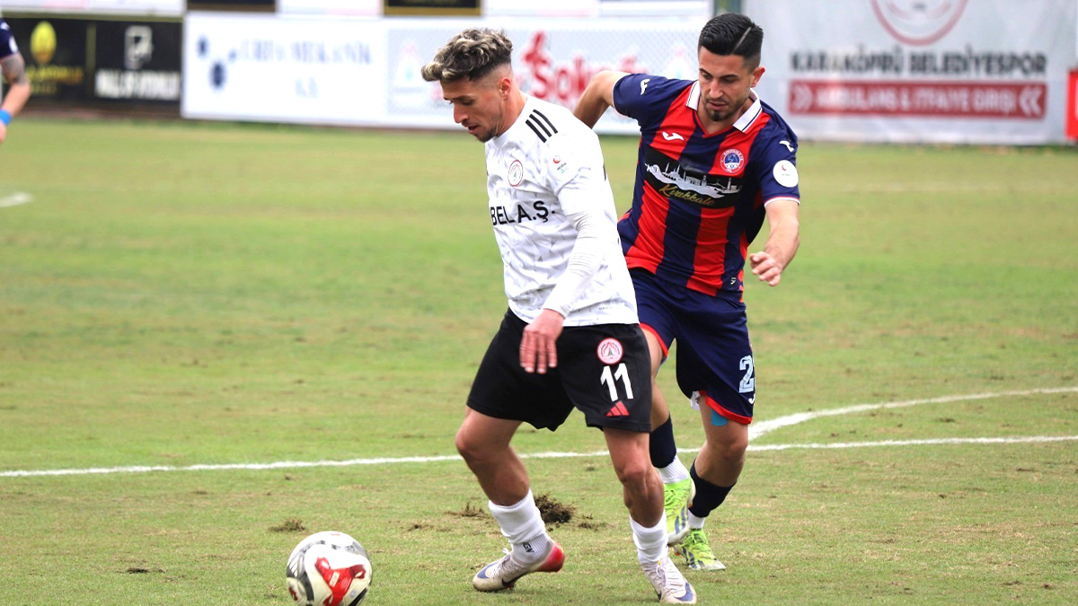 Karaköprü, zirveye göz kırptı! İlk devreyi 2. sırada tamamladı