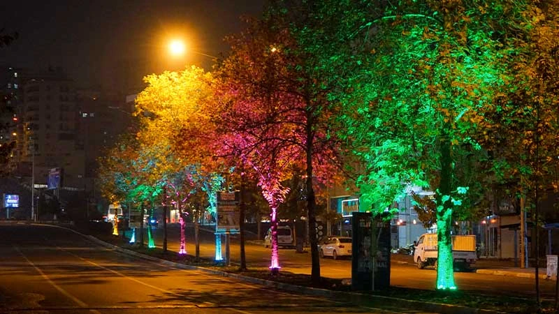 Şanlıurfa'ya ışıltılı dokunuş