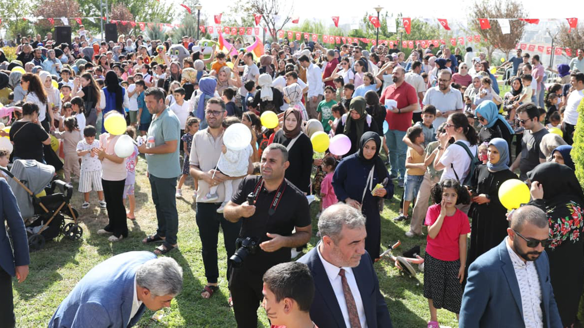 Karaköprü’de çocuklar için eğlence dolu etkinlik
