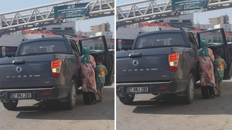 Şanlıurfa’da belediye aracı sosyal medyada olay oldu: Açıklama geldi