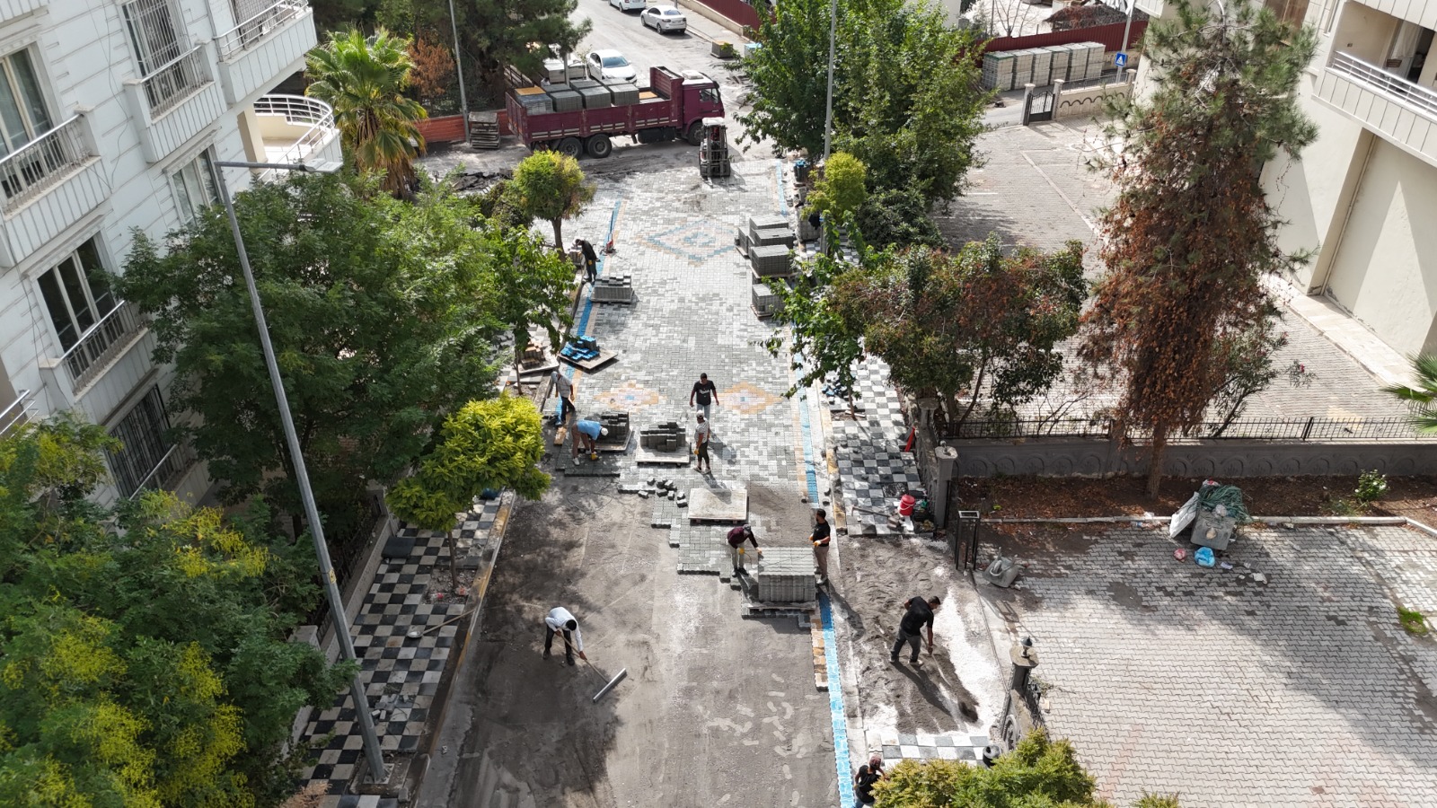 Karaköprü’de yıpranan sokaklara 'prestij' dokunuşu!