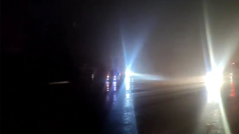 Şanlıurfa yağmur ve sisin ardından karanlıkta kaldı