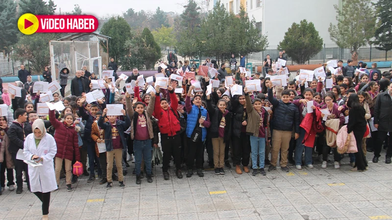 Şanlıurfa’da 750 bin öğrencinin tatlı heyecanı
