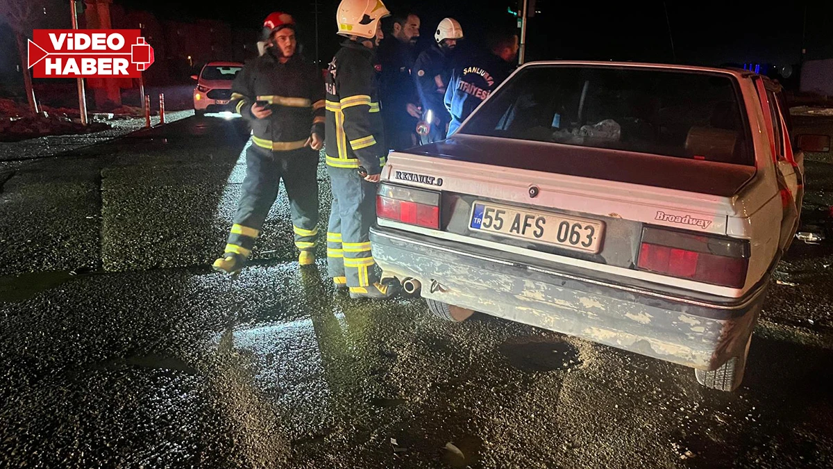 Şanlıurfa’da otomobiller kafa kafaya çarpıştı! 3'ü çocuk 4 yaralı