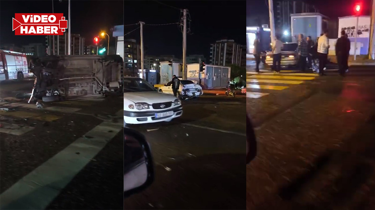 Şanlıurfa’da 4 aracın karıştığı kazada ortalık savaş alanına döndü!