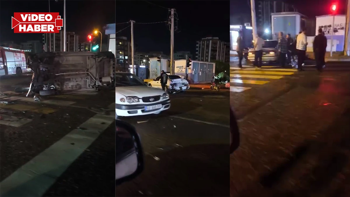 Şanlıurfa’da 4 aracın karıştığı kazada ortalık savaş alanına döndü!