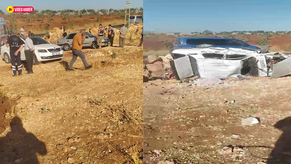 Şanlıurfa'da feci trafik kazası! 1 ölü