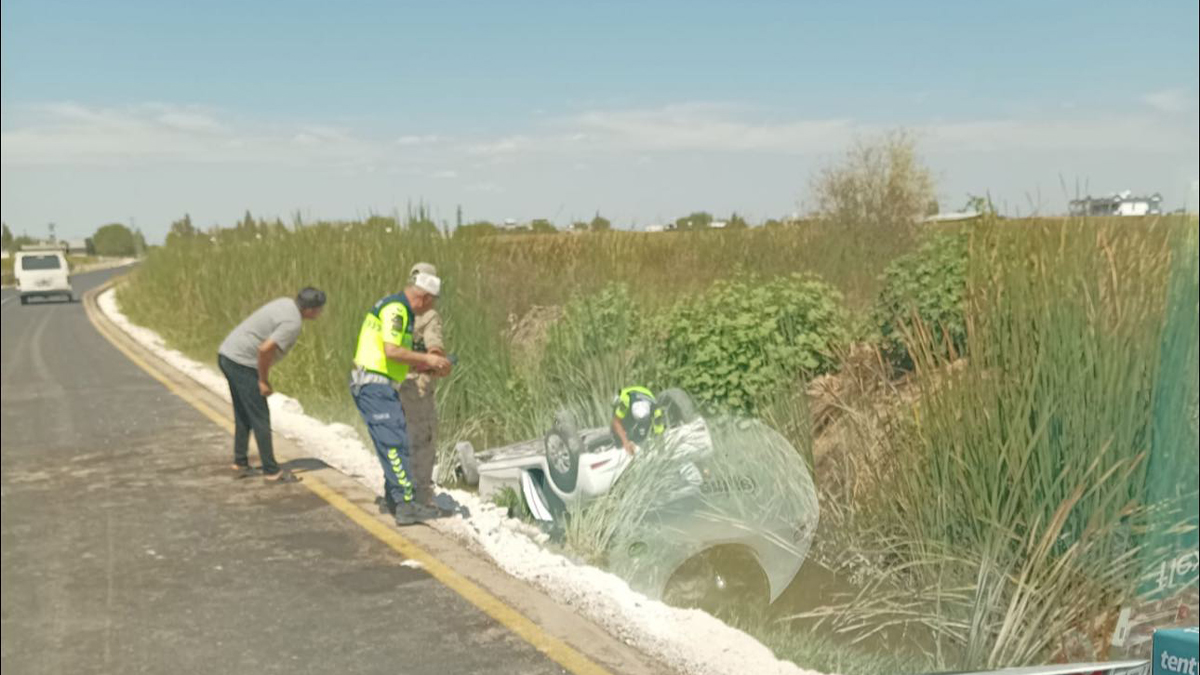 Şanlıurfa’ya yeni atanan öğretmenler kaza yaptı