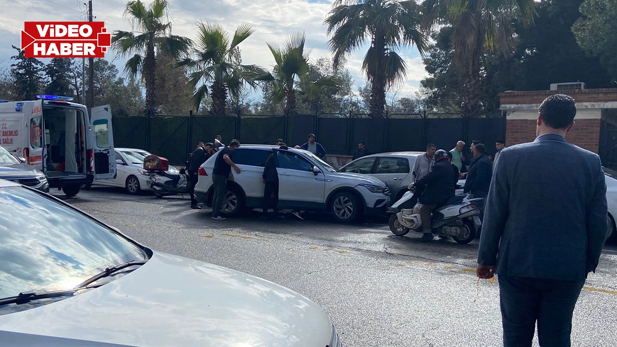 Şanlıurfa’da kazada sürücü araçta sıkıştı!