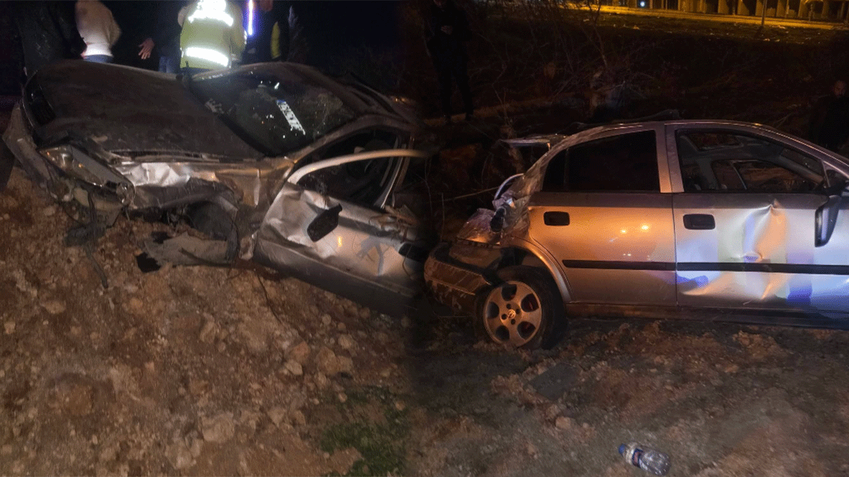 Şanlıurfa’da akşam saatlerinde feci kaza! Yaralılar var
