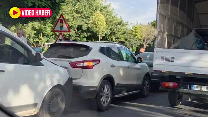 Karaköprü’de zincirleme kaza