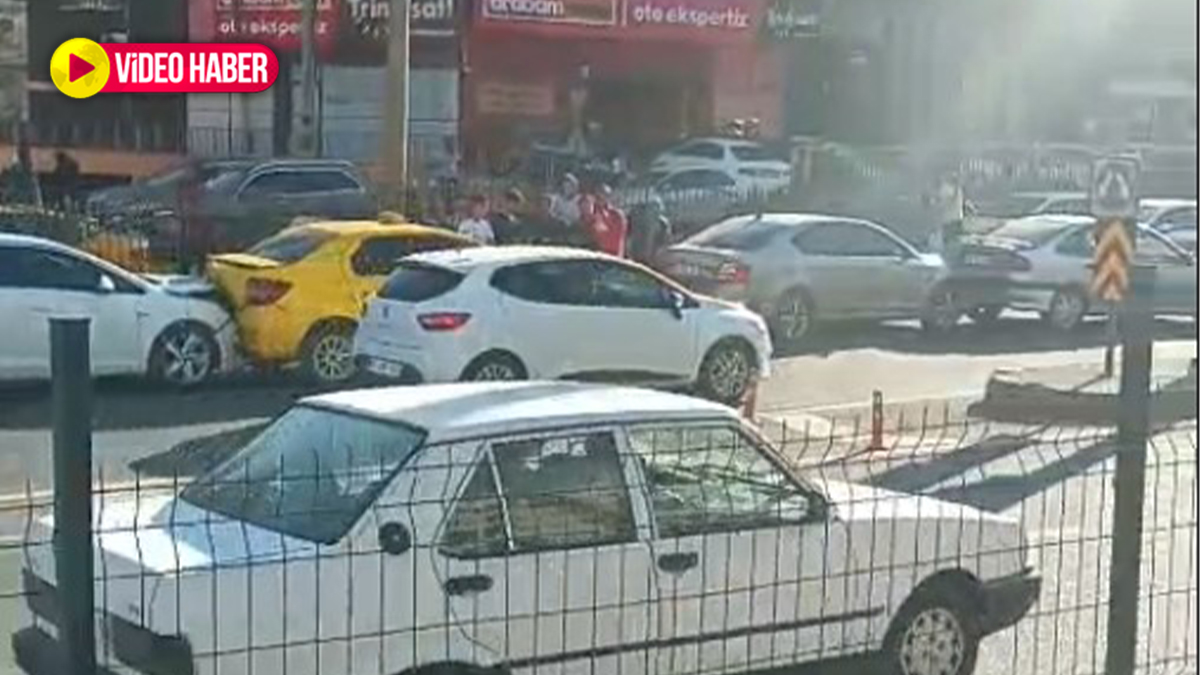 Şanlıurfa’da zincirleme kaza! 5 araç birbirine girdi