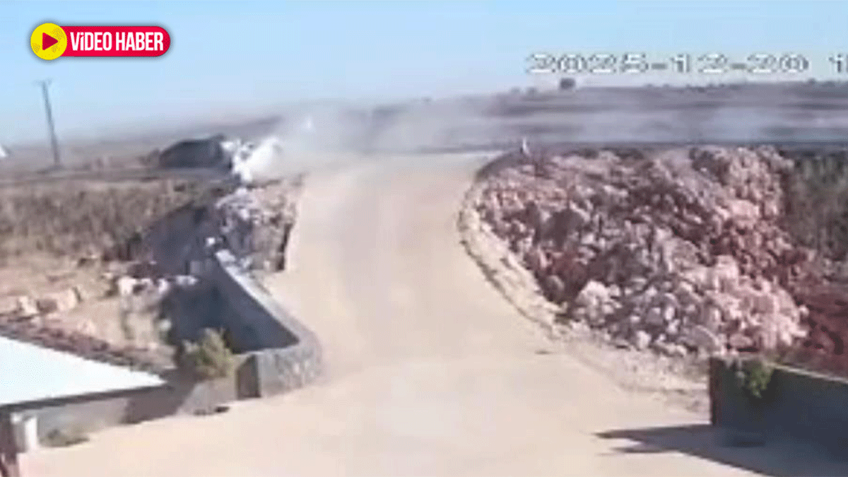 Şanlıurfa'da feci kaza kameraya yansıdı! 5 kişi yaralndı