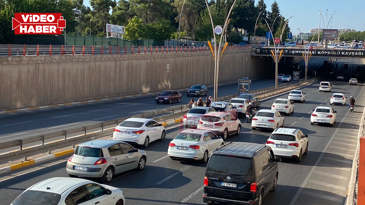 Şanlıurfa’da bulvarda zincirleme kaza!