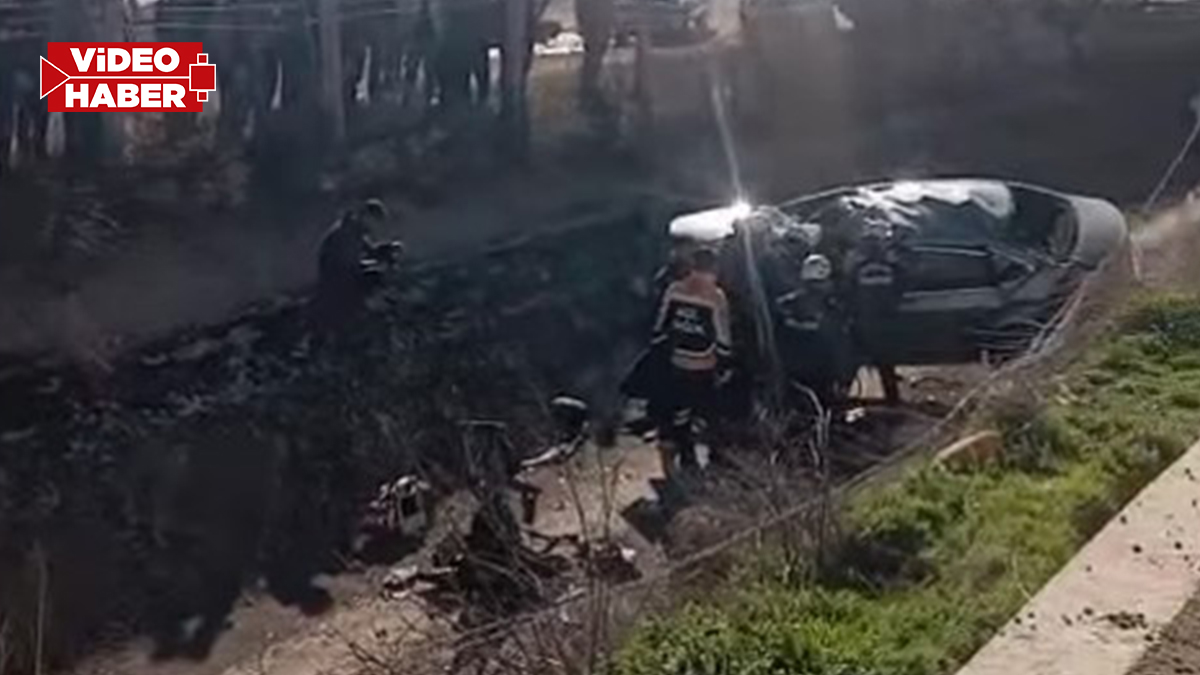 Şanlıurfa’da korkunç kazada araç kanala uçtu! Ölü var