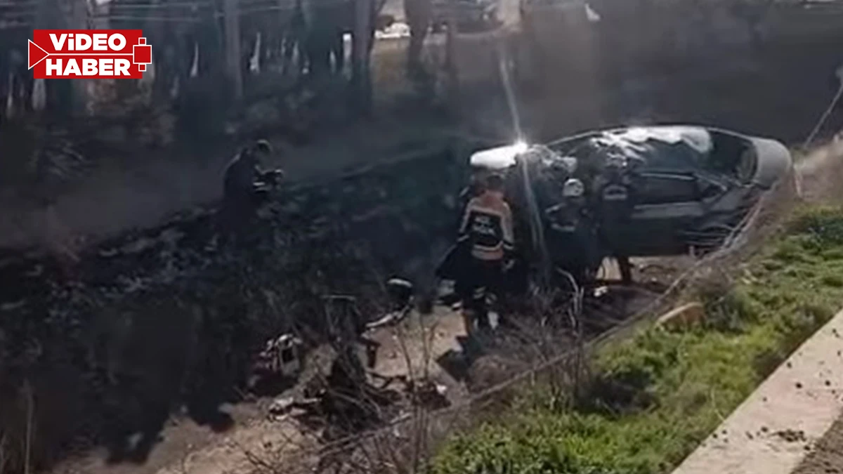 Şanlıurfa’da korkunç kazada araç kanala uçtu! Ölü var