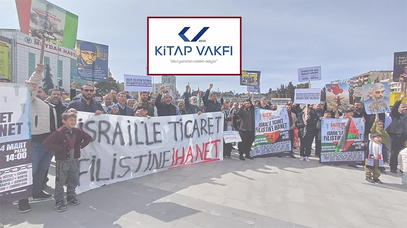 Kitap Vakfı’ndan tüm Şanlıurfalılara çağrı: Rabia Meydanı'nda eylem