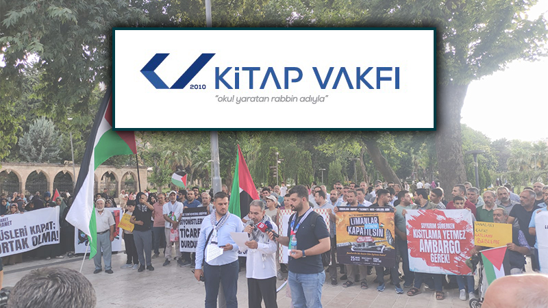 Kitap Vakfı'ndan İsrail ve sessizliğe tepki: Ne yaptığınızın farkında mısınız?