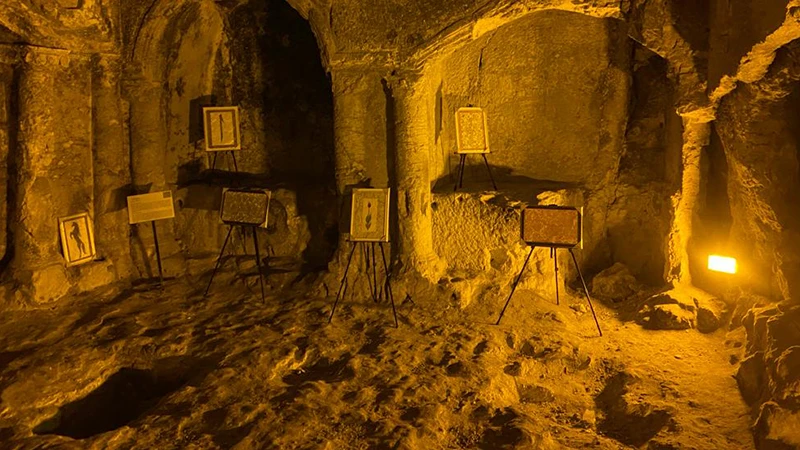 Geçmişten günümüze Ebru Sanatı Kızılkoyun'da