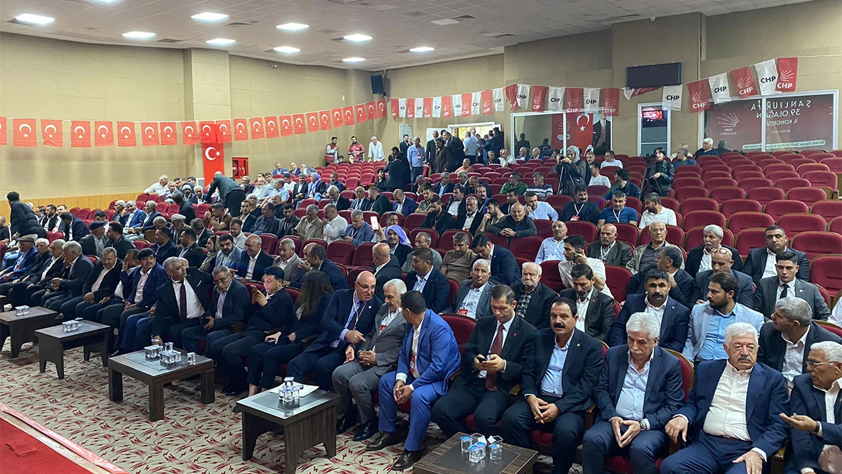 CHP Şanlıurfa’da kongre heyecanı başladı