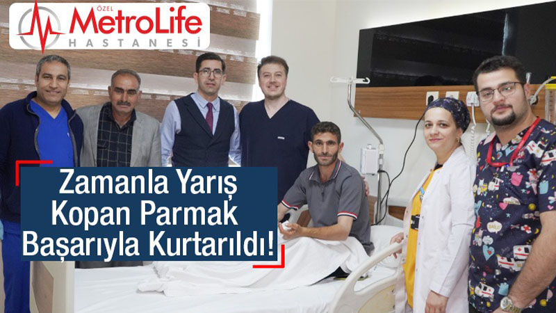 Şanlıurfa’da parmağını makine kaptırdı! Zamanında müdahale hayatını kurtardı