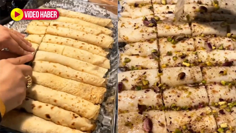 Bağımlılık yapan tatlı! Bir yiyenin bir tabak daha istediği Urfa'nın tescilli yöresel tadı yine vazgeçilmezlerden...