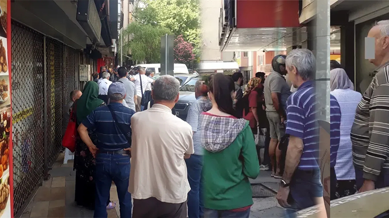 Şanlıurfa’da herkesin derdi aynı!  Sabahın köründe sıraya girdiler…