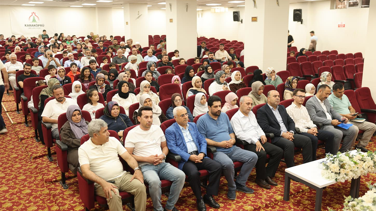 Şanlıurfa’da Kur’an kurslarında başarılı olan 115 öğrenciye ödül