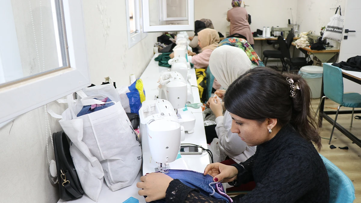 Haliliye’de kadınlara sosyal ve ekonomik destek