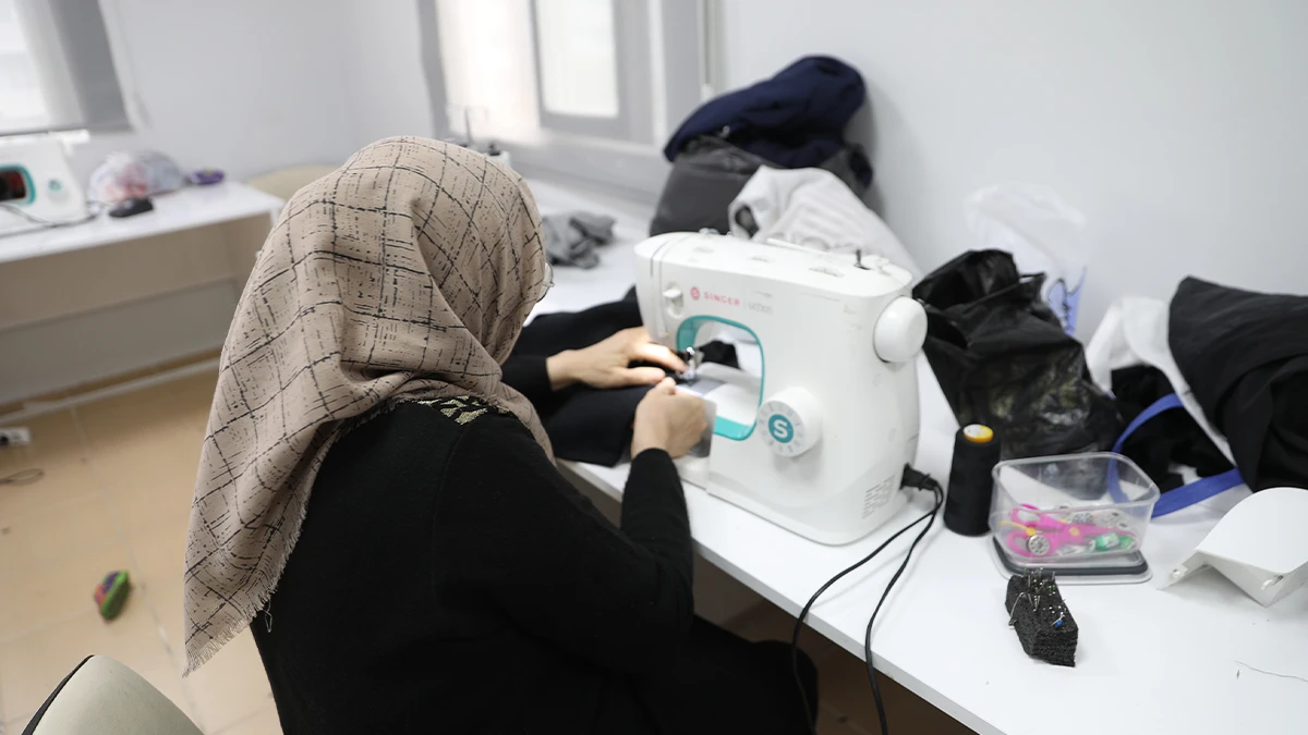 Haliliye’de hayatlar kadın eliyle örülüyor