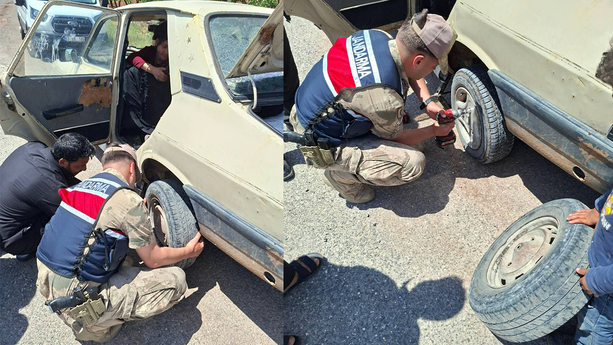Şanlıurfa’da jandarmadan mağdur olan vatandaşa yarım eli!