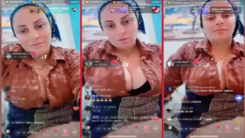 Frikikçi fenomen yeniden TikTok’ta gömleğini araladı
