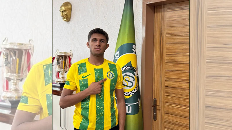 Hayalini gerçekleştirdi: Profesyonel futbola Şanlıurfaspor’da başladı