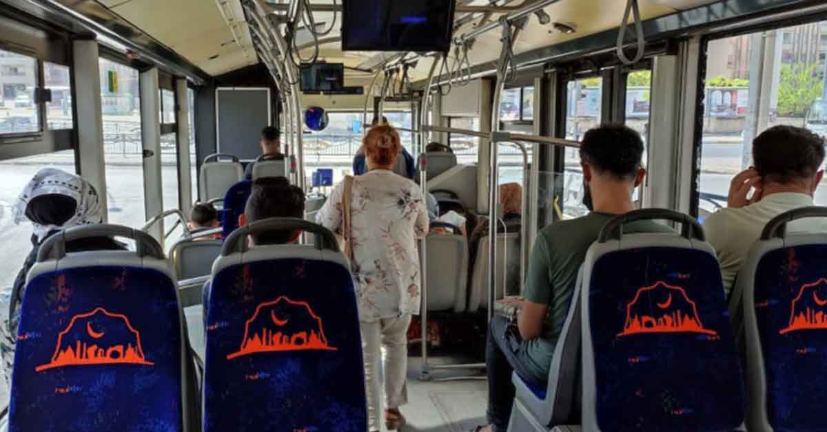 Şanlıurfa’da otobüslerde klima sezonu açıldı!