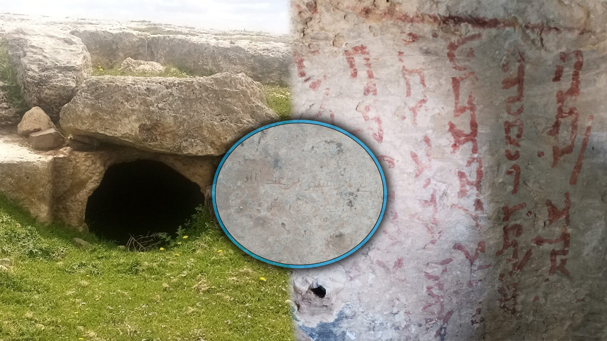 Şanlıurfa’da gizemli mağarada şok keşif! Esrarengiz işaretler…
