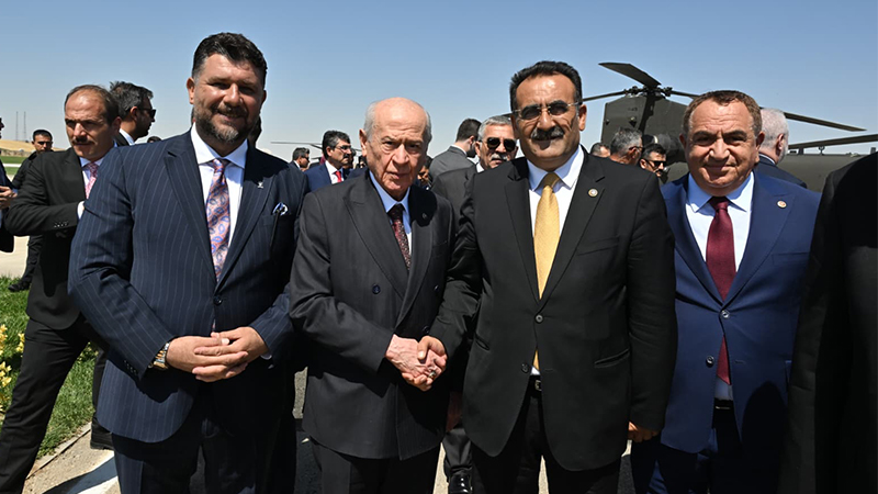 Malazgirt kutlamalarında dikkat çeken kare!