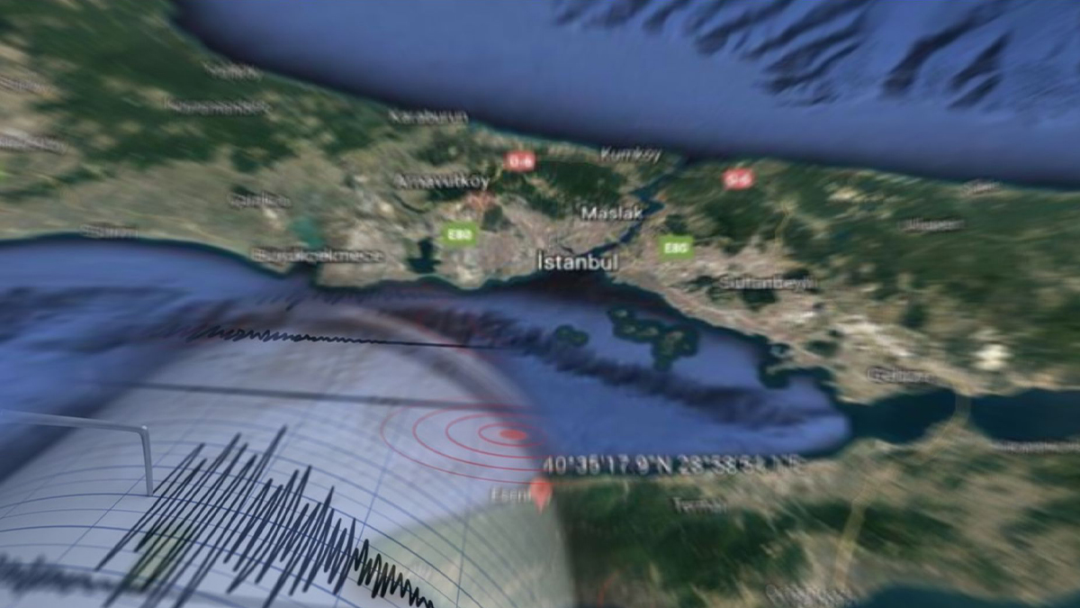 Marmara Denizi'nde deprem!