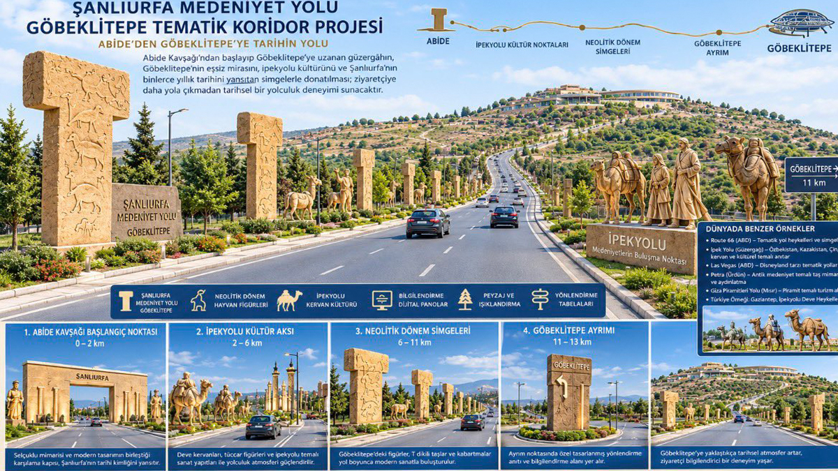 Şanlıurfa’nın turizm rotası için dikkat çeken öneri: Medeniyet yolu...