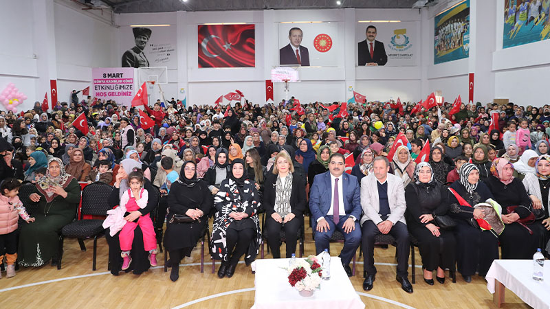 Başkan Canpolat: Haliliye Belediyesi olarak her gün kadınlar günü