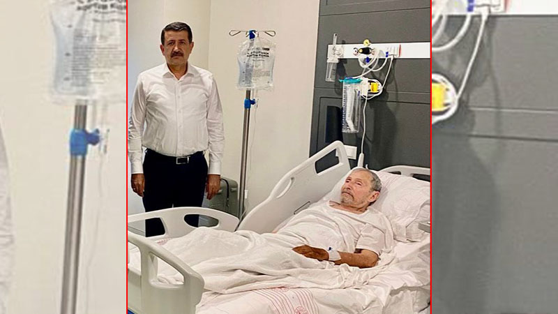 Mehmet Ekinci’nin babası hastaneye kaldırıldı