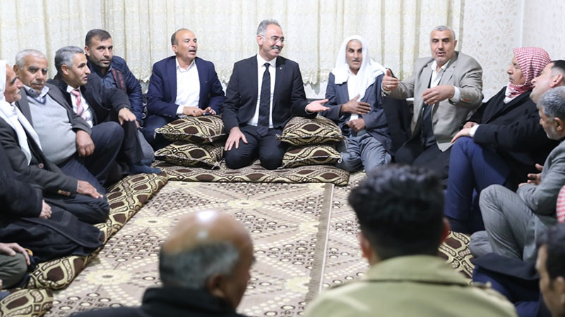 Tammah Aşireti’nden Başkan Kuş’a destek